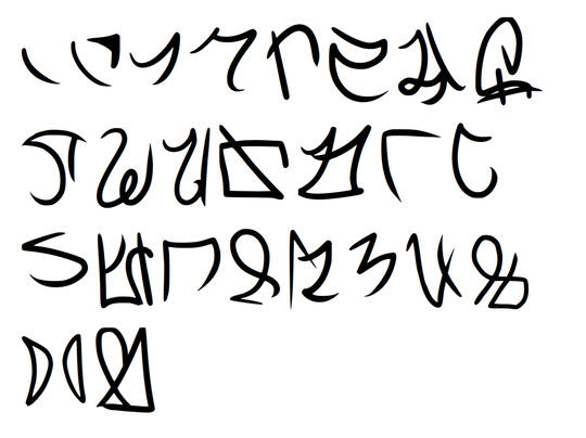 Space Alien Font V1